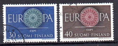 Finlandia A&ntilde;o 1960 N&ordm; Yvert 501/02 (o)
